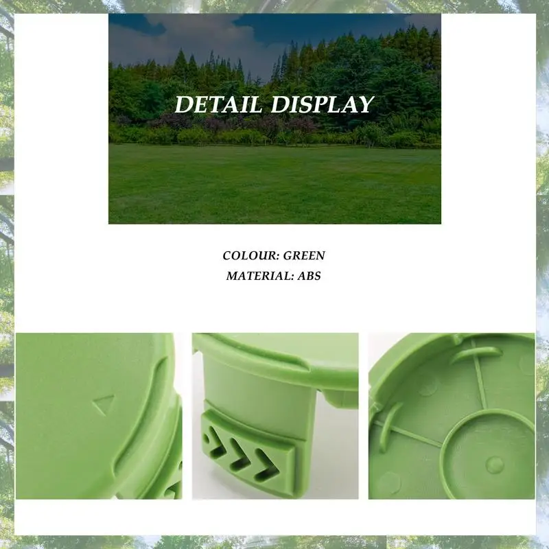 Premium-3Pack Replacement Spools Cap Covers Parts 3411546A-6 For Greenworks 21332 21342 24 Volt 40V 80V Cordless Weed Eater
Premium-3Pack Replacement Spools Cap Covers Parts 3411546A-6 For Greenworks 21332 21342 24 Volt 40V 80V Cordless Weed Eater