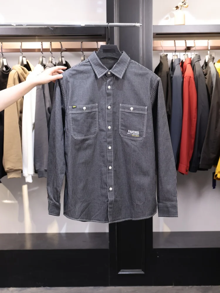 Homesi Spring Autumn 2025 Men's New Pointed Collar Loose Color Woven Striped Long Sve irt Cotton Polyester Spandex Blend
Homesi Spring Autumn 2025 Men's New Pointed Collar Loose Color Woven Striped Long Sve irt Cotton Polyester Spandex Blend