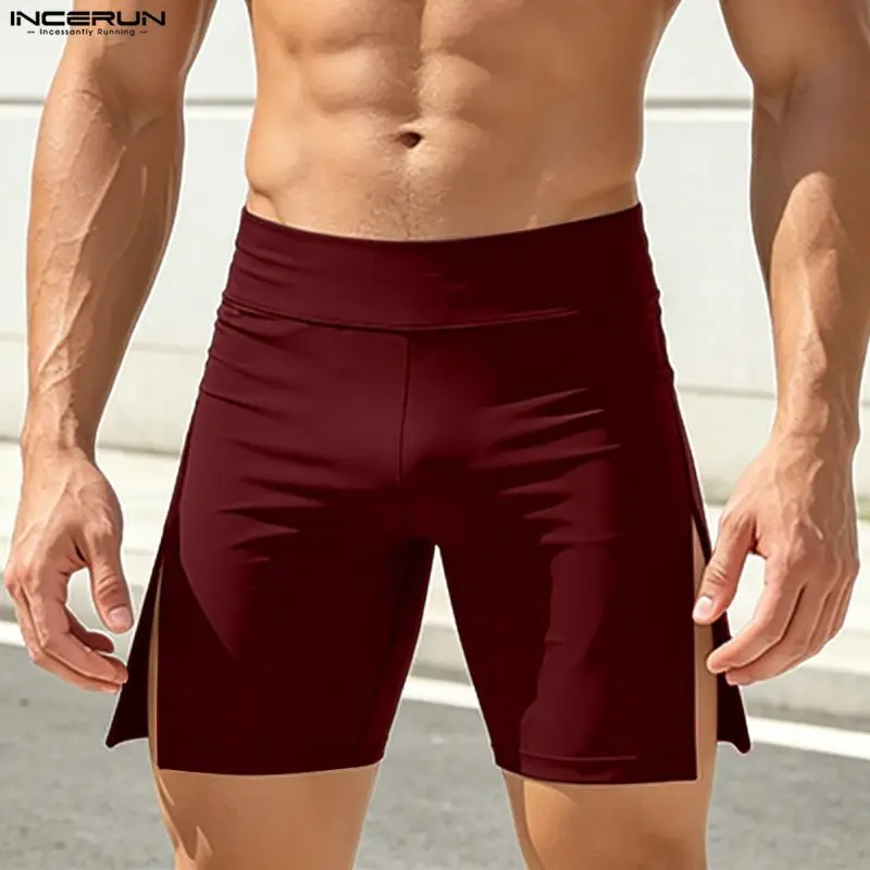 INCERUN Men Shorts Solid Color Elastic Waist Split Men Bottoms Streetwear Summer 2026 Skinny Workout Casual Shorts For Man S-3XL
INCERUN Men Shorts Solid Color Elastic Waist Split Men Bottoms Streetwear Summer 2026 Skinny Workout Casual Shorts For Man S-3XL