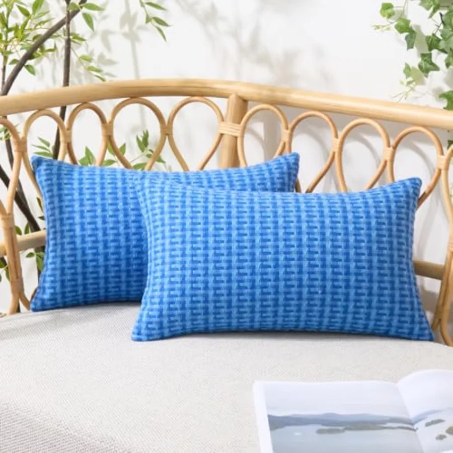 UGASA Outdoor Waterproof Pillow Covers Pack of 2 Weaving Texture Water Resistant Outside Decorative Pillow Cases for Patio Gard
UGASA Outdoor Waterproof Pillow Covers Pack of 2 Weaving Texture Water Resistant Outside Decorative Pillow Cases for Patio Gard