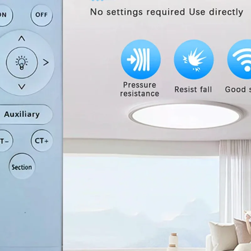 Инфракрасный пульт дистанционного управления, бесступенчатый диммер, светодиодный вентилятор, лампа для гостиной, потолочный светильник, прожектор, пульт дистанционного управления
Инфракрасный пульт дистанционного управления, бесступенчатый диммер, светодиодный вентилятор, лампа для гостиной, потолочный светильник, прожектор, пульт дистанционного управления