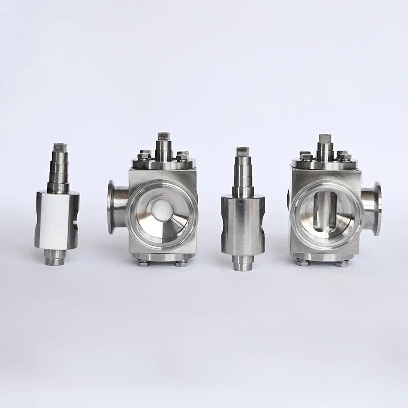 Pneumatic Three-Way Rotary Valve for Filling Machine Food Hygiene Pipe Valve Accessories for Pneumatic Packaging Machinery Parts
Pneumatic Three-Way Rotary Valve for Filling Machine Food Hygiene Pipe Valve Accessories for Pneumatic Packaging Machinery Parts
