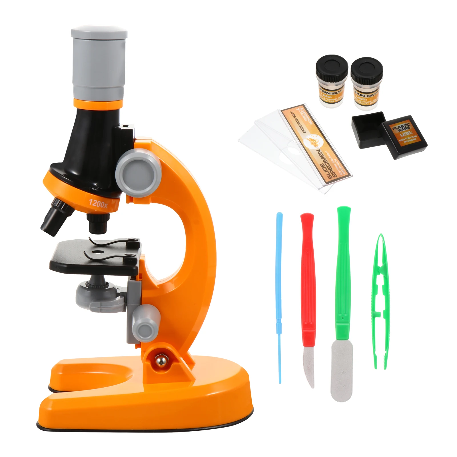 Plastic Kids Science Toy Children Microscope Student Education Biological Tool Insect Plant Observation Adjustable Angle
Plastic Kids Science Toy Children Microscope Student Education Biological Tool Insect Plant Observation Adjustable Angle