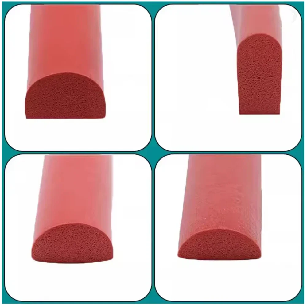 1-5 Meter D-Type Silicone Foam Semi-Circular Solid Sealing Strip Cabinet Door Anti-Collision And Shock-Absorbing Rubber Strip
1-5 Meter D-Type Silicone Foam Semi-Circular Solid Sealing Strip Cabinet Door Anti-Collision And Shock-Absorbing Rubber Strip