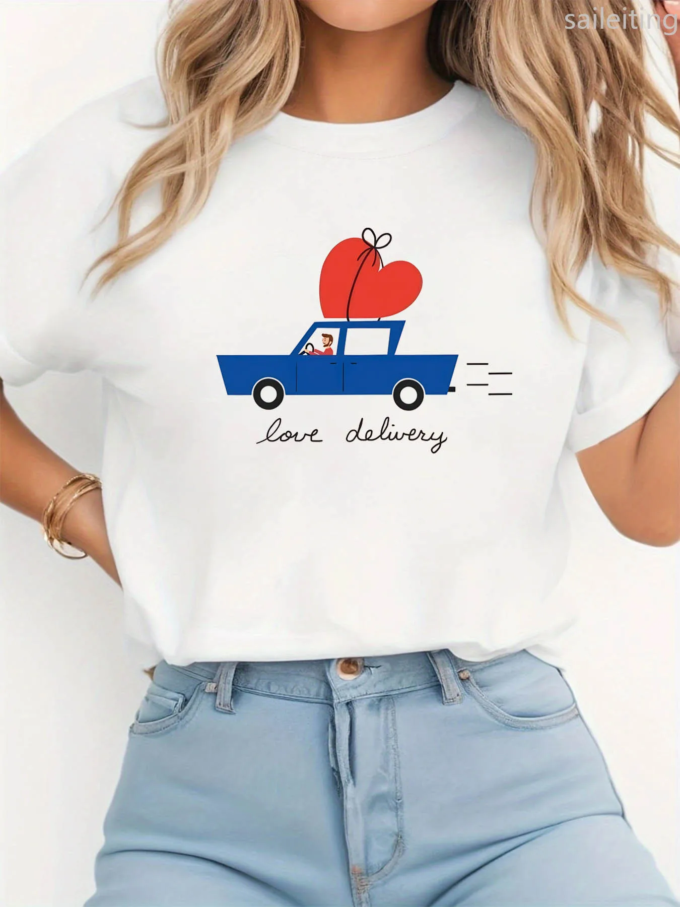 Футболка с графическим принтом Love, повседневный топ с круглым вырезом и рукавами, лето-весна, женская одежда, летняя уличная одежда в стиле Харадзюку с короткими рукавами
Футболка с графическим принтом Love, повседневный топ с круглым вырезом и рукавами, лето-весна, женская одежда, летняя уличная одежда в стиле Харадзюку с короткими рукавами