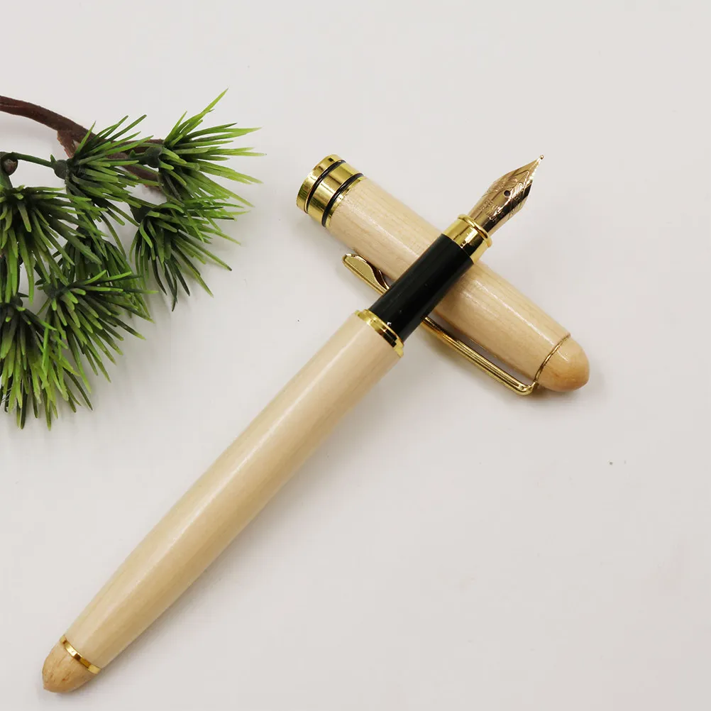 Retro Wooden Fountain Pen Exquisite Business Calligraphy Practicing Pen Smooth Writing Signature Office Gift Vintage Style
Retro Wooden Fountain Pen Exquisite Business Calligraphy Practicing Pen Smooth Writing Signature Office Gift Vintage Style