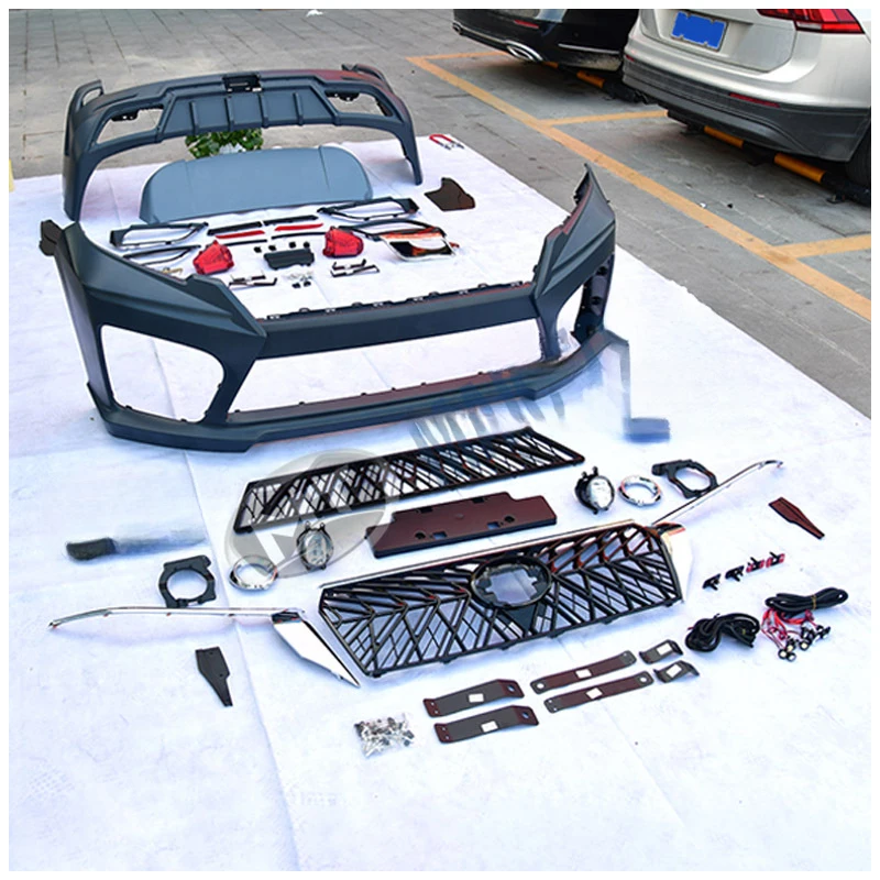 Suitable forCar parts suitable for the Prado 2010 upgrade kit to 2018 model ELFORD kit
Suitable forCar parts suitable for the Prado 2010 upgrade kit to 2018 model ELFORD kit