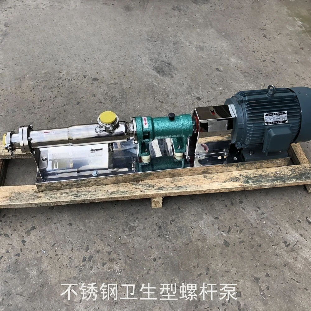 2026 304 Stainless Steel Sanitary Single Screw Pump G Series Food Slurry Conveying Pump
2026 304 Stainless Steel Sanitary Single Screw Pump G Series Food Slurry Conveying Pump
