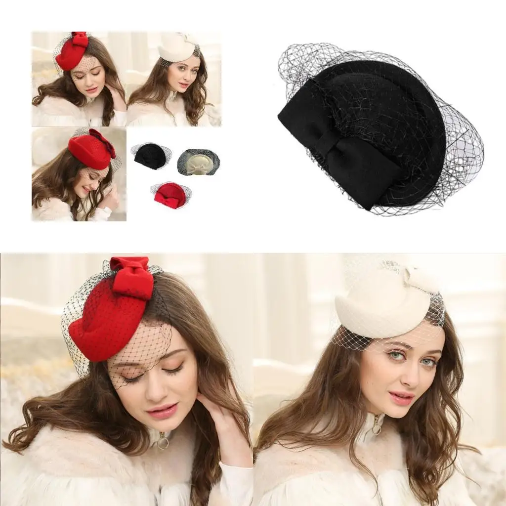 R1WE Elegant Fascinator Hat Delicate Bowknot Clip Headwear for Girls Delicate Hair Accessories 1920s Barrettes
R1WE Elegant Fascinator Hat Delicate Bowknot Clip Headwear for Girls Delicate Hair Accessories 1920s Barrettes