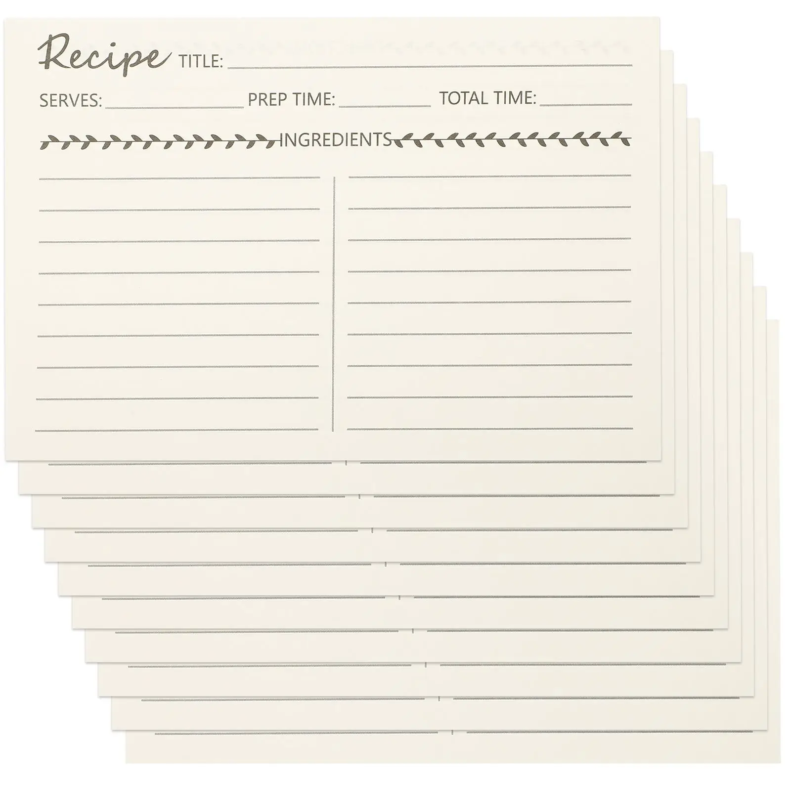 10 Pcs Recipe Card Paper Food Note Cards Kitchen Accessories Cooking Methods Decorative Sheets Bright Color
10 Pcs Recipe Card Paper Food Note Cards Kitchen Accessories Cooking Methods Decorative Sheets Bright Color