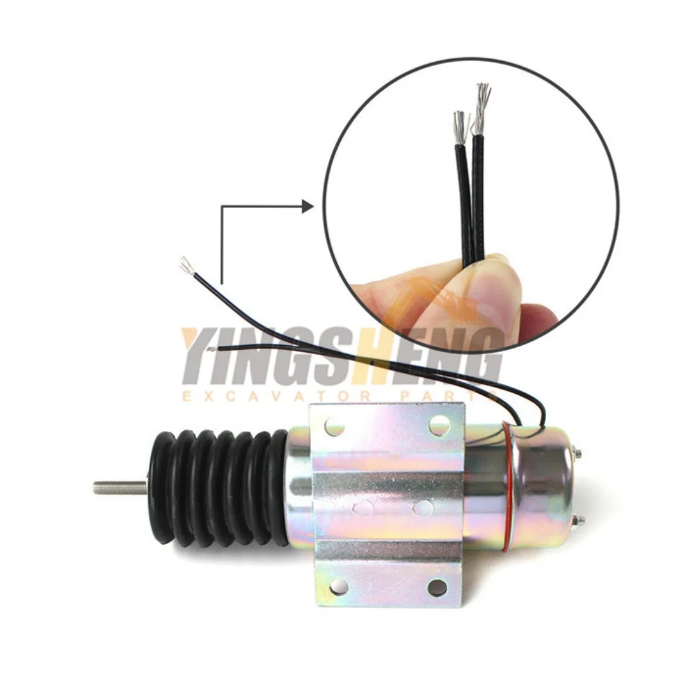 The fuel cut-off solenoid D513-A32V12, D513A32V12, 2001-12E2U1, 200112E2U1 is used for the stop solenoid valve and flameout sole
The fuel cut-off solenoid D513-A32V12, D513A32V12, 2001-12E2U1, 200112E2U1 is used for the stop solenoid valve and flameout sole