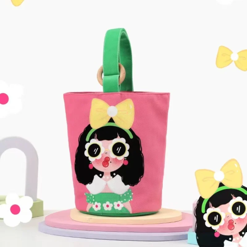 Sunflower Girl Carrying Bucket Bag Shopping Canvas Handbag Mother Kids Bags for Girl Designer Bag Children Lunch Bag for Women
Sunflower Girl Carrying Bucket Bag Shopping Canvas Handbag Mother Kids Bags for Girl Designer Bag Children Lunch Bag for Women