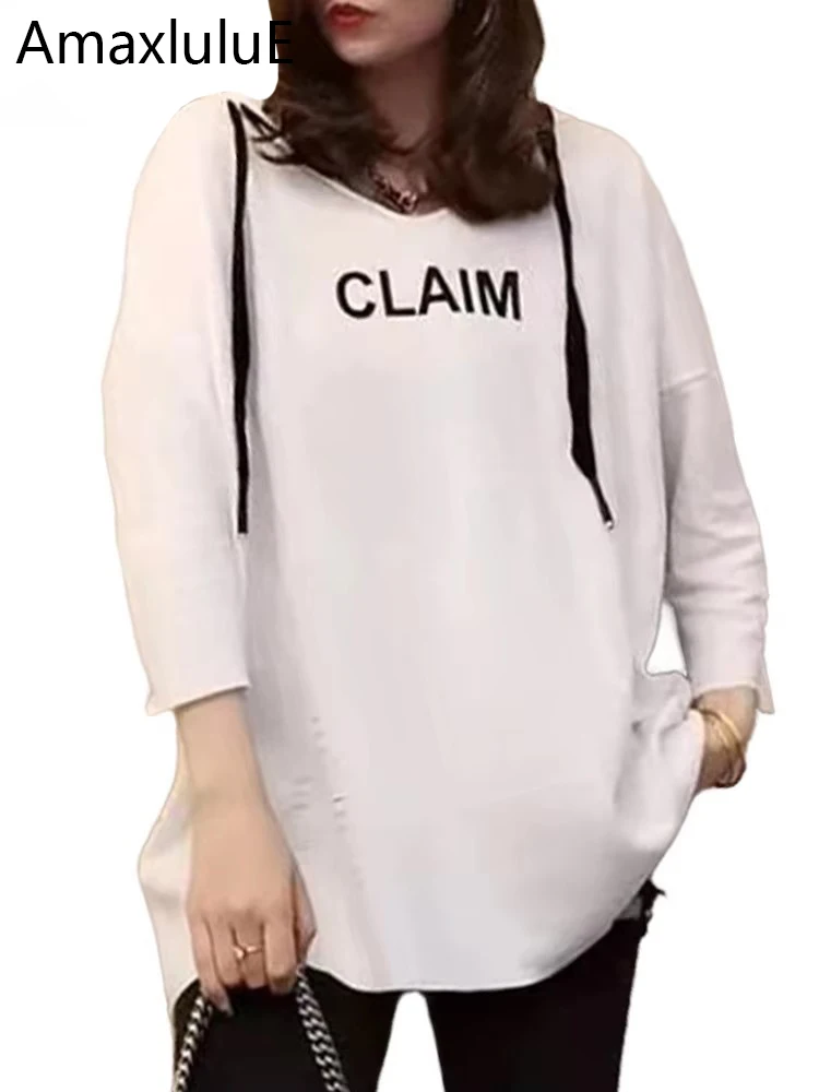 Amax luluE 2024 Spring Fashion Womens Fitness Hooded White Hoodies Ladies Letters Printed Sweatshirt Leisure Clothes Plus Size
Amax luluE 2024 Spring Fashion Womens Fitness Hooded White Hoodies Ladies Letters Printed Sweatshirt Leisure Clothes Plus Size