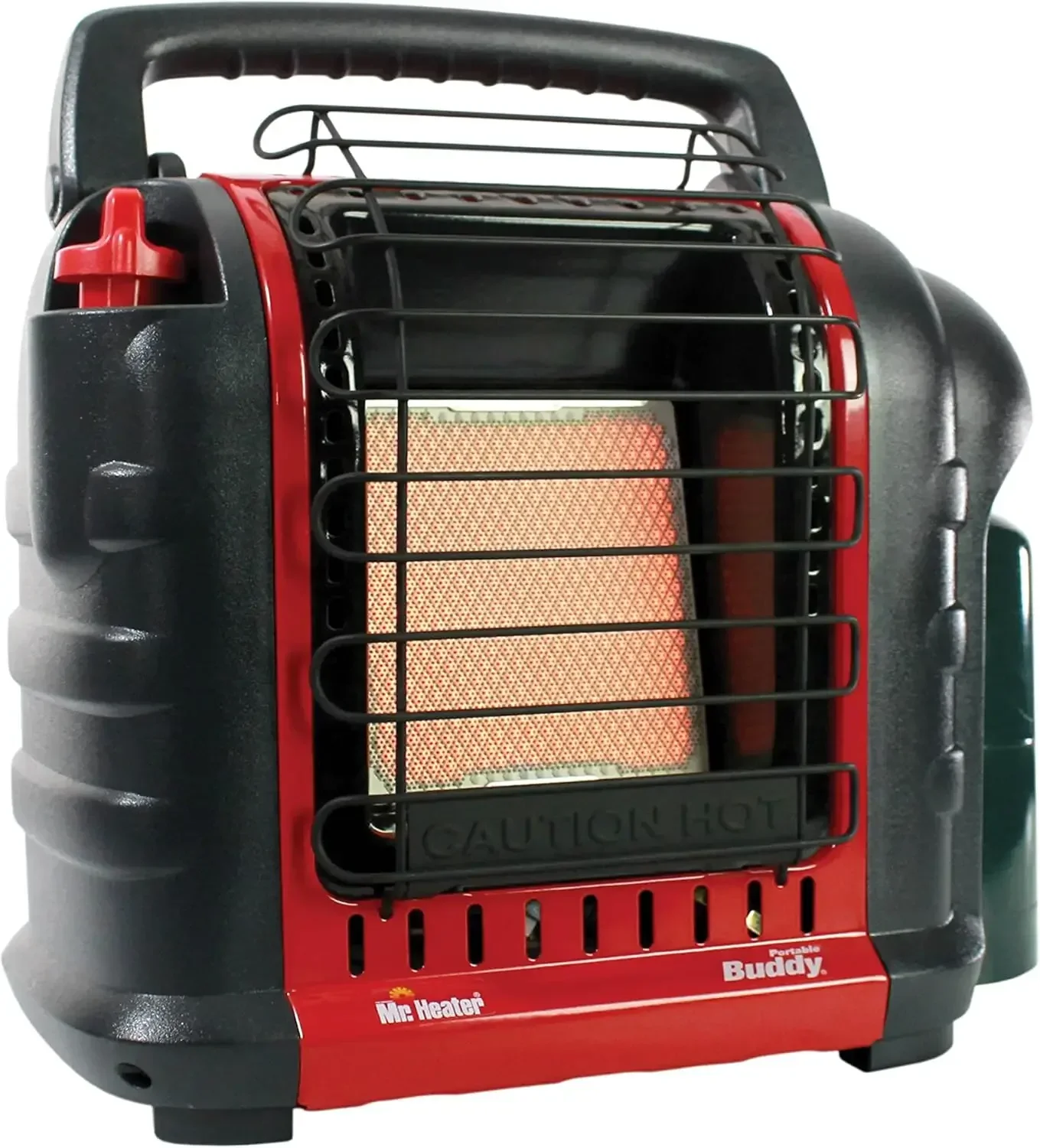 F232000 MH9BX Buddy 4,000-9,000-BTU Indoor-Safe Portable Propane Radiant Heater, Red-Black
F232000 MH9BX Buddy 4,000-9,000-BTU Indoor-Safe Portable Propane Radiant Heater, Red-Black