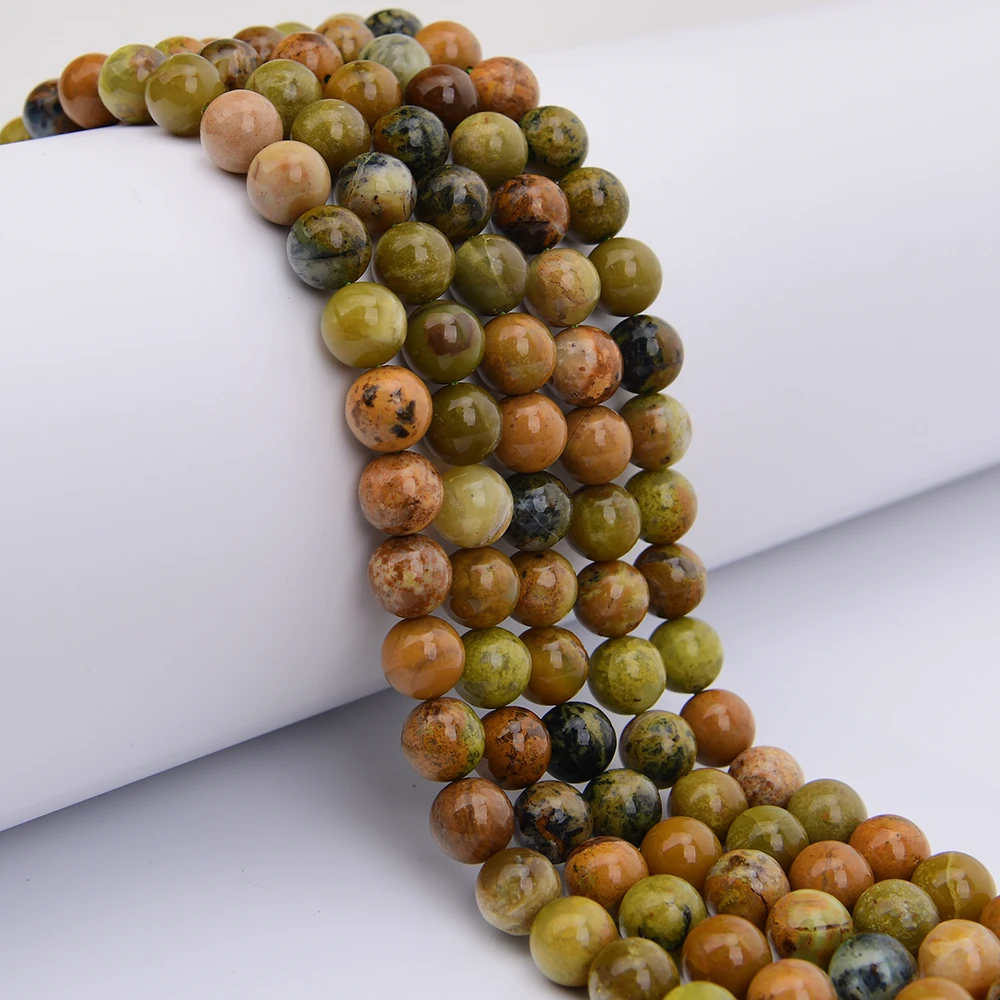 APDGG 12mm Natural Green Opal Round Gems Stone Loose Beads 15" Strands Jewelry Making DIY
APDGG 12mm Natural Green Opal Round Gems Stone Loose Beads 15" Strands Jewelry Making DIY