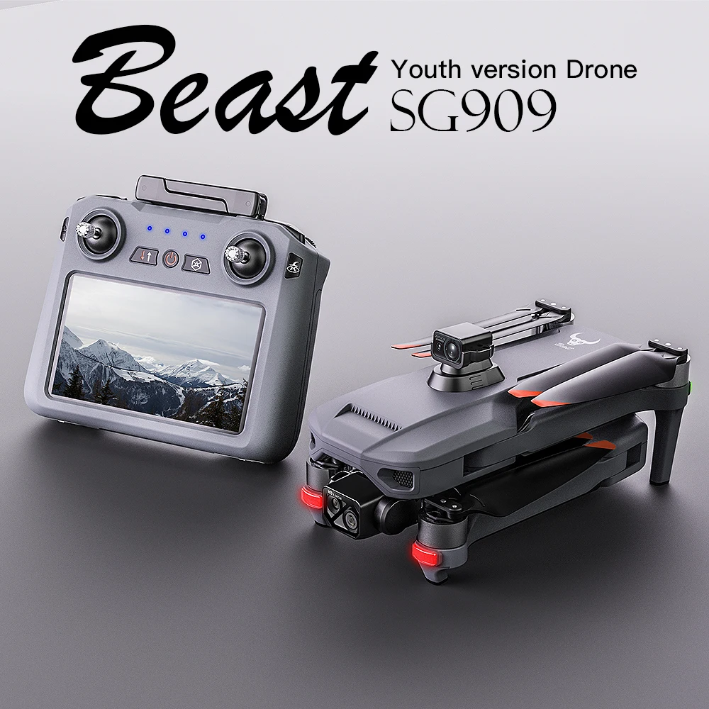 ZLL SG909 Max Drone 4K Camera Professional 3-Axis Gimbal 360° Laser Obstacle Avoidance GPS RC Dron FPV Brushless RC Quadcopter
ZLL SG909 Max Drone 4K Camera Professional 3-Axis Gimbal 360° Laser Obstacle Avoidance GPS RC Dron FPV Brushless RC Quadcopter