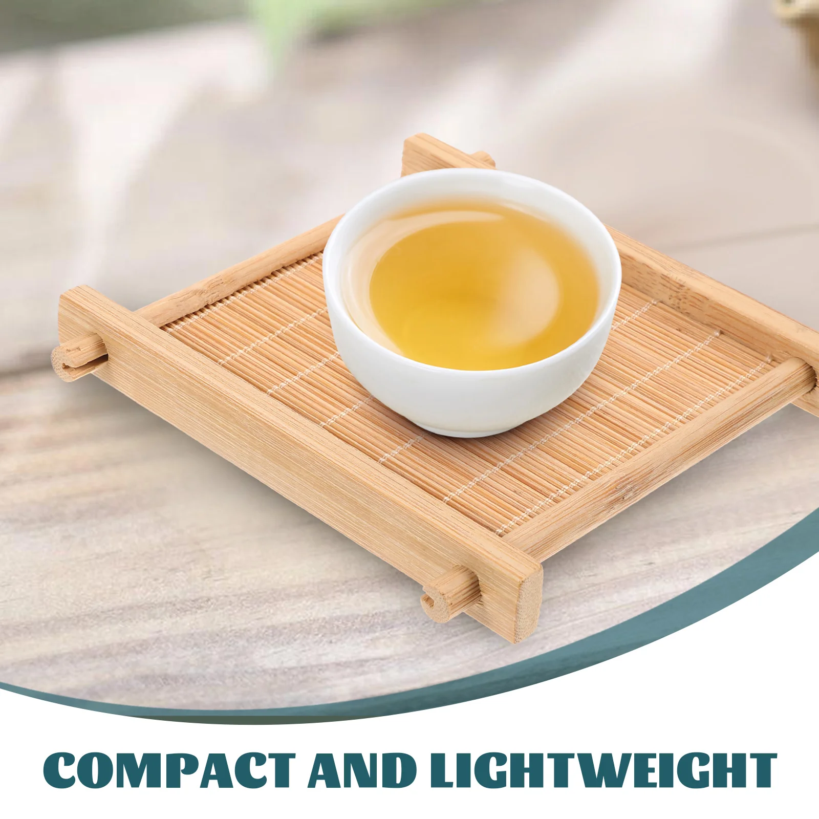 Bamboo Coasters Tea Cup Mat Placemat Photo Prop Chinese Style Khaki Network Bottom Multifunctional Table Decoration
Bamboo Coasters Tea Cup Mat Placemat Photo Prop Chinese Style Khaki Network Bottom Multifunctional Table Decoration