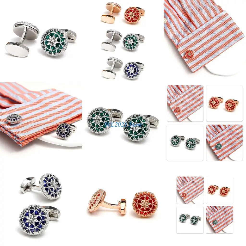 G5GC Easy to Wear Men's Cufflinks Featuring Hollow Pattern Made from High Quality Material for Quick Enhancement
G5GC Easy to Wear Men's Cufflinks Featuring Hollow Pattern Made from High Quality Material for Quick Enhancement