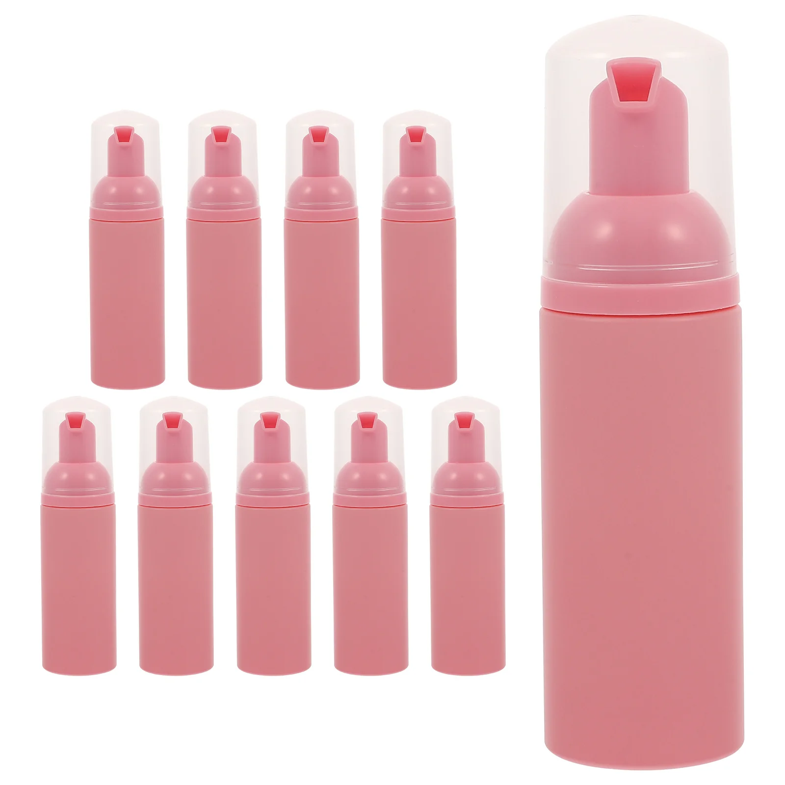 10Pcs Compact Foaming Dispenser Bottles Refillable Travel Size Easy Press Shower Lotion Foams Pump Bottle Travel Containers 
10Pcs Compact Foaming Dispenser Bottles Refillable Travel Size Easy Press Shower Lotion Foams Pump Bottle Travel Containers