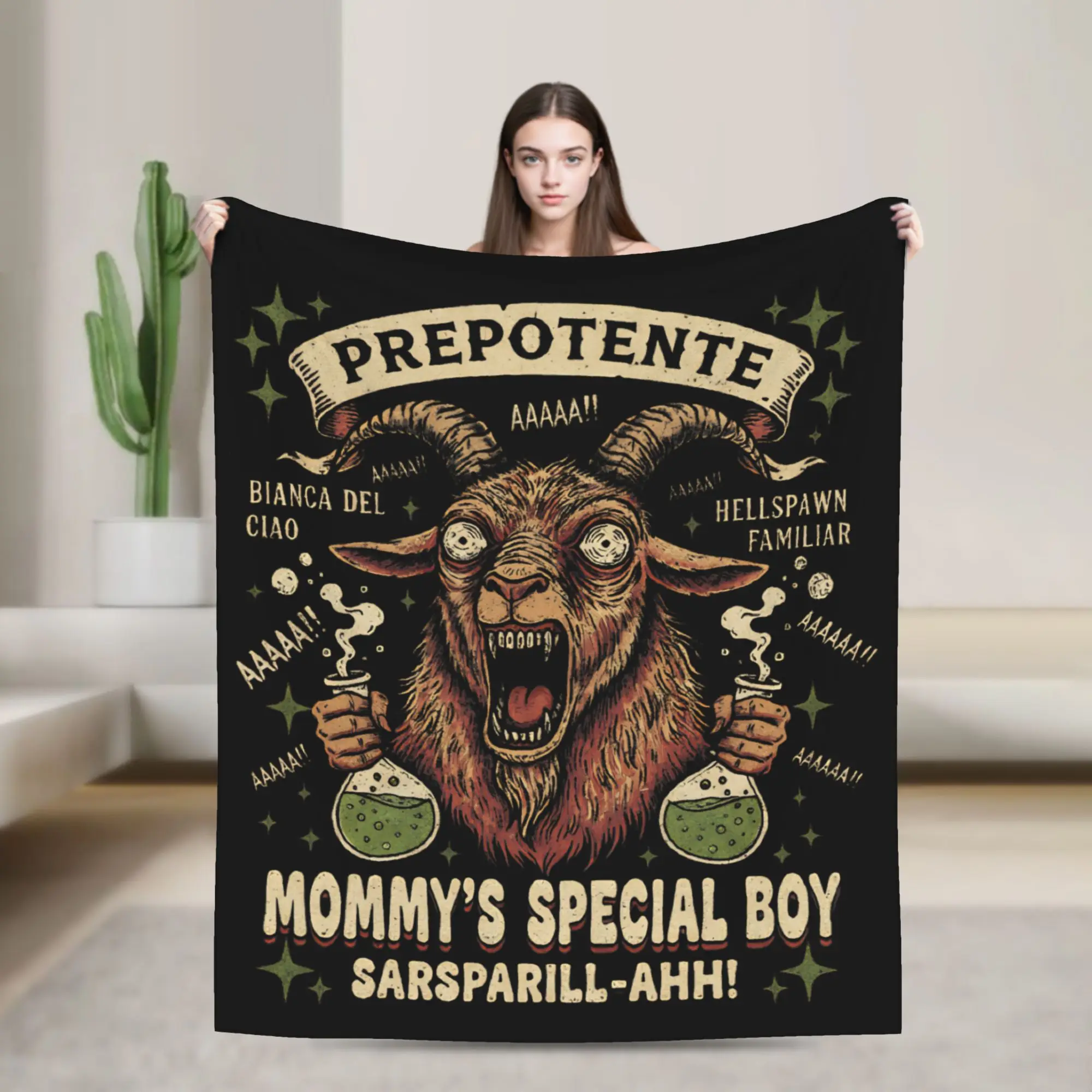 Prepotente Mommy's Special Boy Dungeon Crawler Carl Flannel Throw Blanket Blanket for Sofa Bedroom Lightweight Plush Thin Quilt
Prepotente Mommy's Special Boy Dungeon Crawler Carl Flannel Throw Blanket Blanket for Sofa Bedroom Lightweight Plush Thin Quilt