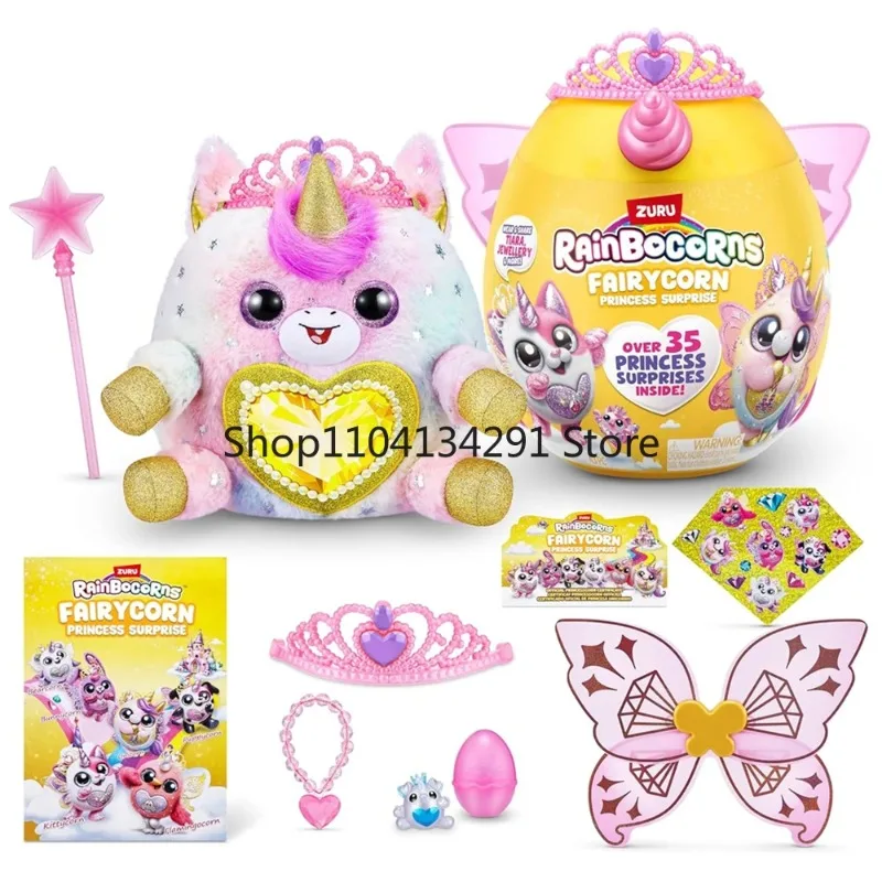 ZURU Rainbow Fairy Surprise Unicorn Magic Egg Blind Box — Collectible Wearable Fairy Wings — Gift, Toy, Model
ZURU Rainbow Fairy Surprise Unicorn Magic Egg Blind Box — Collectible Wearable Fairy Wings — Gift, Toy, Model