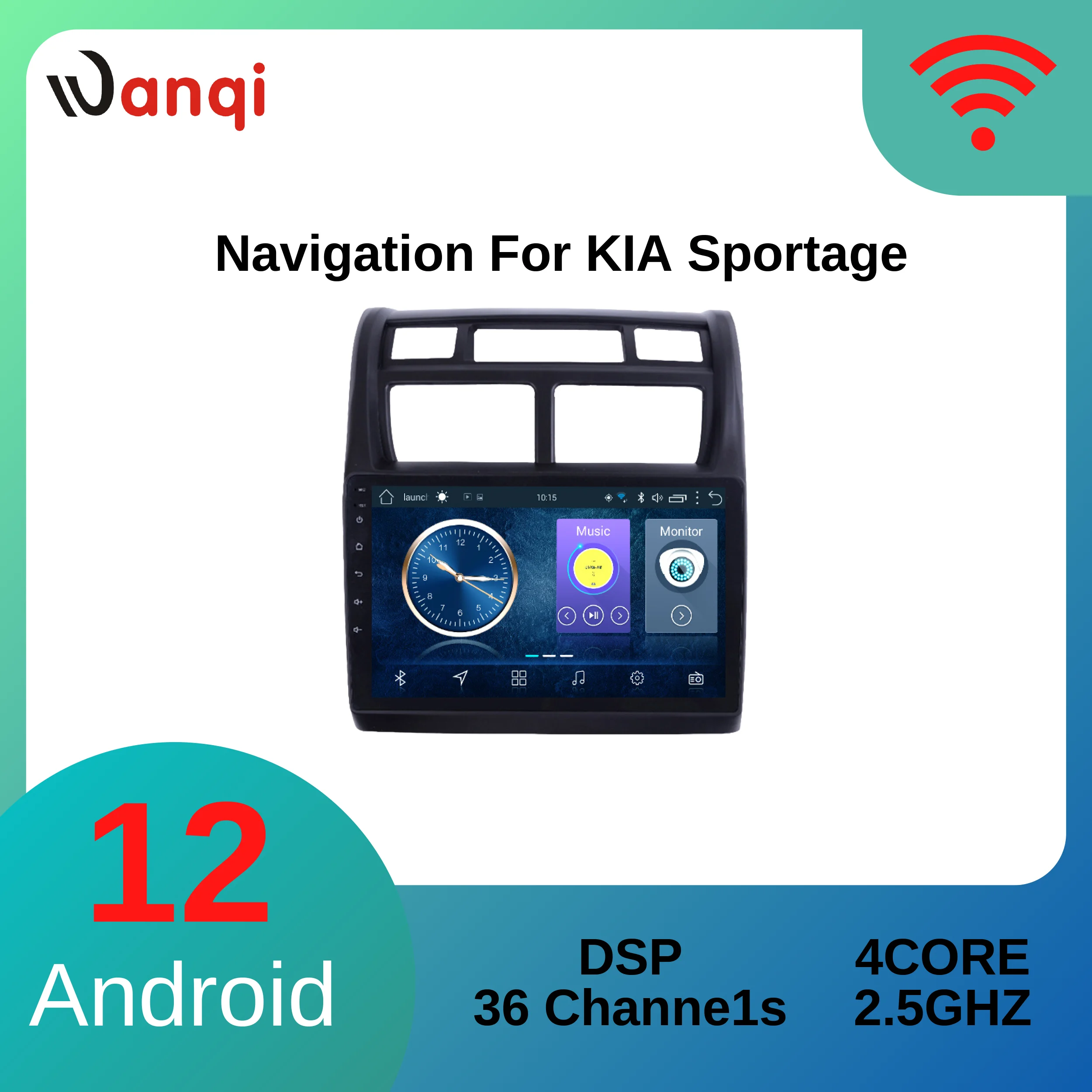 9 Inch Android 12.0 Car DVD GPS Multimedia Radio Player System For KIA Sportage 2007-2013 Car Navigation Video Play Display Din
9 Inch Android 12.0 Car DVD GPS Multimedia Radio Player System For KIA Sportage 2007-2013 Car Navigation Video Play Display Din