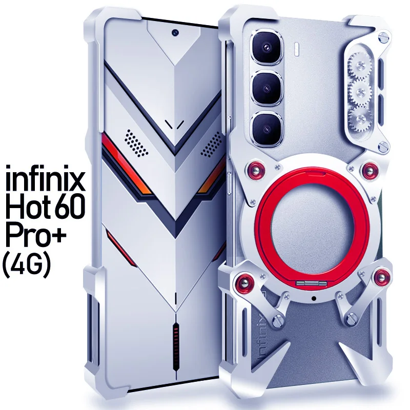Luxury punk style 360°Rotating bracket metal border Back Cover For Infinix Hot 50 60 Pro Pro+ 60i Magnetic shockproof Phone Case
Luxury punk style 360°Rotating bracket metal border Back Cover For Infinix Hot 50 60 Pro Pro+ 60i Magnetic shockproof Phone Case