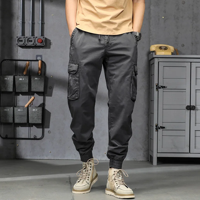 2025 new men's Japanese-style retro wide-leg casual and versatile tight-fitting work pants, loose sporty and elastic long pants
2025 new men's Japanese-style retro wide-leg casual and versatile tight-fitting work pants, loose sporty and elastic long pants
