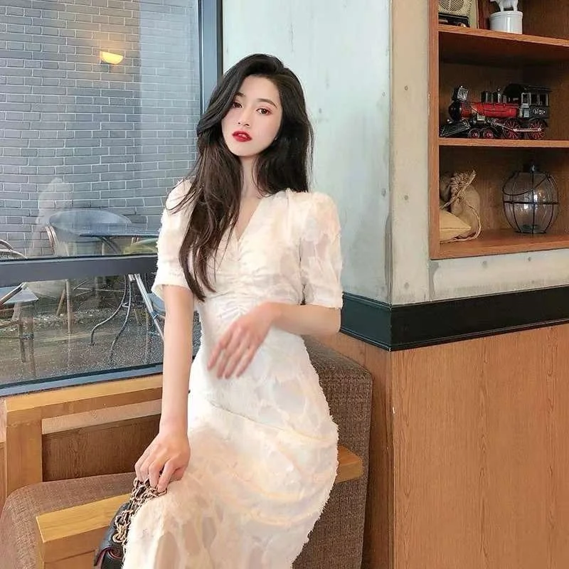 Summer New French Nihe First Love Gentle Temperament Slimming High Waist Linen Dr Sweet Sle ort Sve V-Ne Ciwalk
Summer New French Nihe First Love Gentle Temperament Slimming High Waist Linen Dr Sweet Sle ort Sve V-Ne Ciwalk