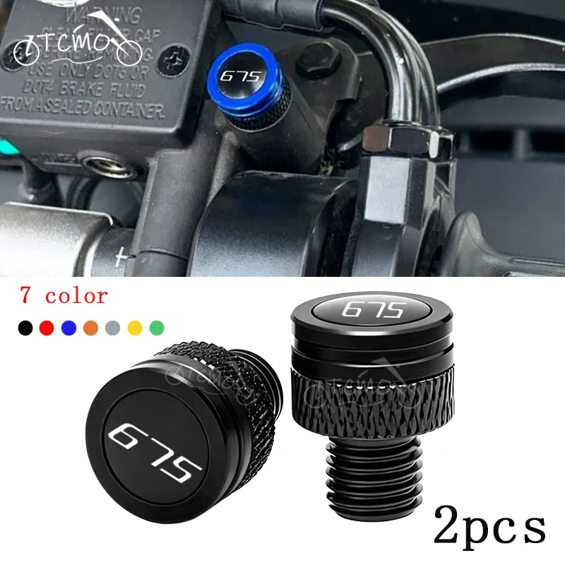 M10*1.25 Motorcycle CNC Aluminum Mirror Hole Plugs Screws Bolts Cover Caps For Triumph Street Triple 675 RS /S/R 675 Accessories
M10*1.25 Motorcycle CNC Aluminum Mirror Hole Plugs Screws Bolts Cover Caps For Triumph Street Triple 675 RS /S/R 675 Accessories
