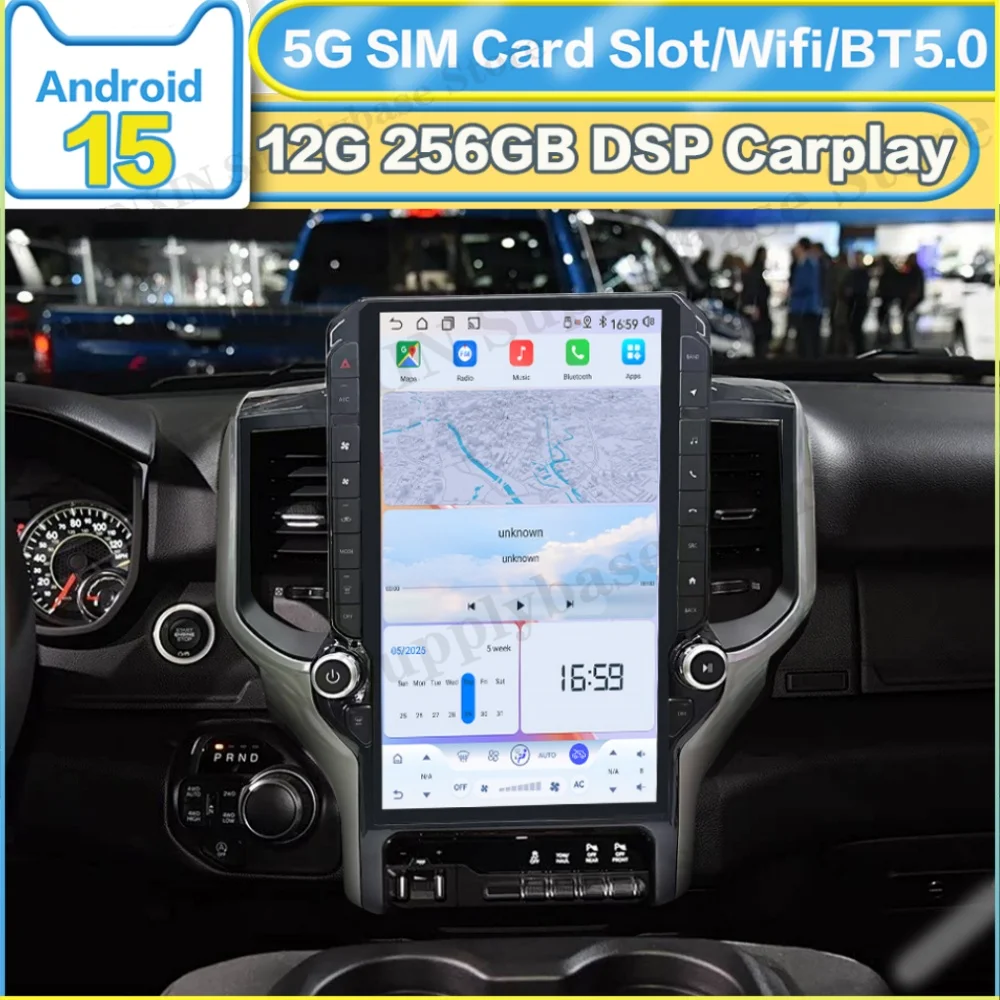 Android Multimedia For Dodge Ram Trucks 2019~2023 GPS Navigation Audio Unit player Video Stereo Receiver Carp Receiver For Unit
Android Multimedia For Dodge Ram Trucks 2019~2023 GPS Navigation Audio Unit player Video Stereo Receiver Carp Receiver For Unit