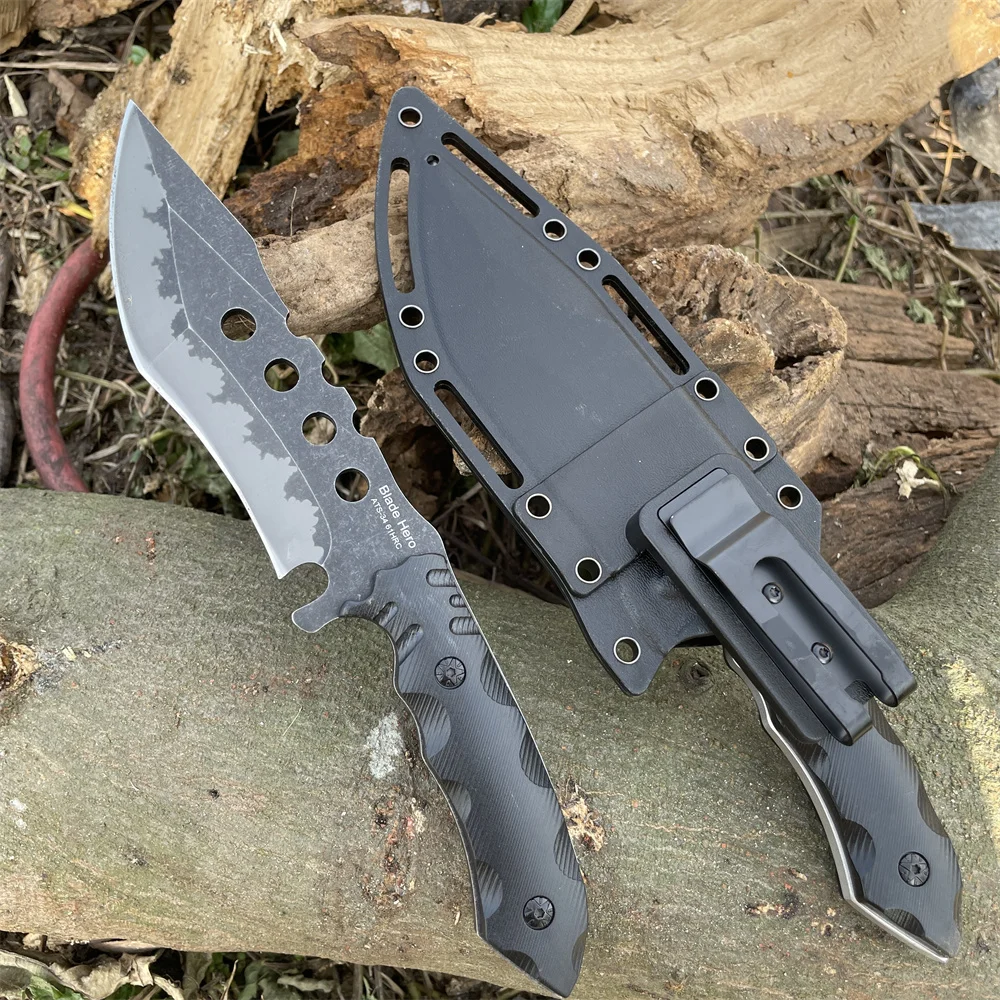 Full-tang High Quality ATS-34 Blade Hunting Tactical Knife Wilderness Camping Tools Self Defense Daily EDC Survival Knives
Full-tang High Quality ATS-34 Blade Hunting Tactical Knife Wilderness Camping Tools Self Defense Daily EDC Survival Knives