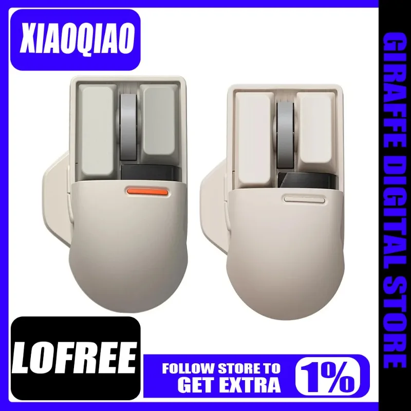 Lofree Xiaoqiao 2,4g Беспроводная Bluetooth-мышь 3 режима Легкий OLED-дисплей Зарядка Киберспортивная игровая мышь Эргономичный офисный подарок
Lofree Xiaoqiao 2,4g Беспроводная Bluetooth-мышь 3 режима Легкий OLED-дисплей Зарядка Киберспортивная игровая мышь Эргономичный офисный подарок