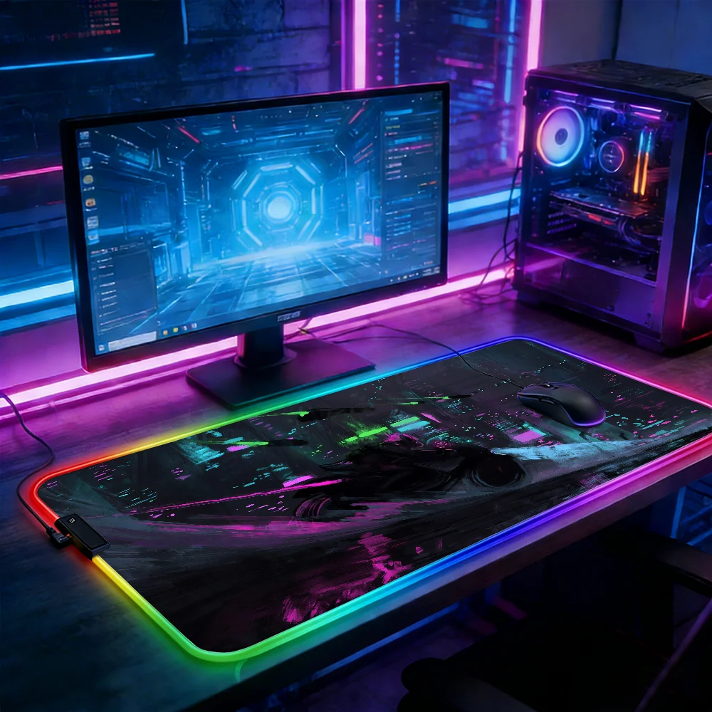Светодиодная RGB-подсветка для мыши и клавиатуры, коврик для киберспорта Коврик для мыши Locomotive, аксессуары для геймерских ноутбуков, настольные коврики, коврики для ПК в стиле аниме
Светодиодная RGB-подсветка для мыши и клавиатуры, коврик для киберспорта Коврик для мыши Locomotive, аксессуары для геймерских ноутбуков, настольные коврики, коврики для ПК в стиле аниме