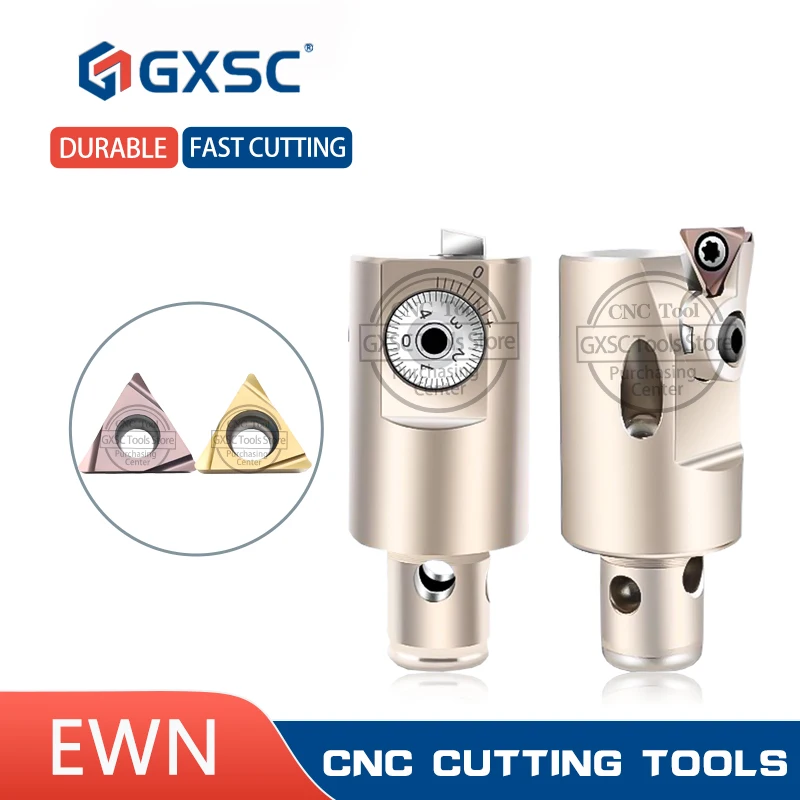 EWN Fine Boring Tool Adjustable Size Fine Tuning Rough Boring Head ENH Blade Holder CNC Machining Center TCGT TPGH Carbide Blade
EWN Fine Boring Tool Adjustable Size Fine Tuning Rough Boring Head ENH Blade Holder CNC Machining Center TCGT TPGH Carbide Blade