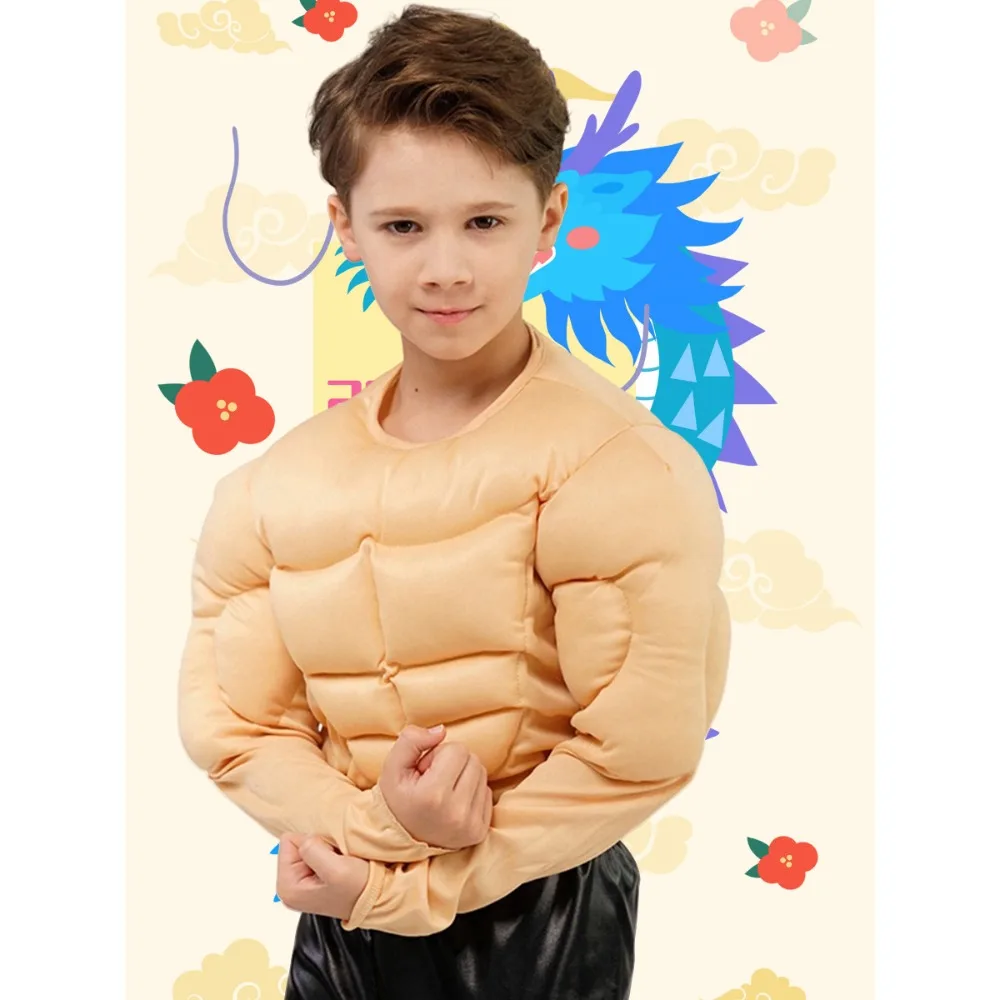 2025 New! Boy's Muscle Top - Festival Party Cosplay Children's Pectoral Muscle Suit - Realistic Muscle Costume
2025 New! Boy's Muscle Top - Festival Party Cosplay Children's Pectoral Muscle Suit - Realistic Muscle Costume