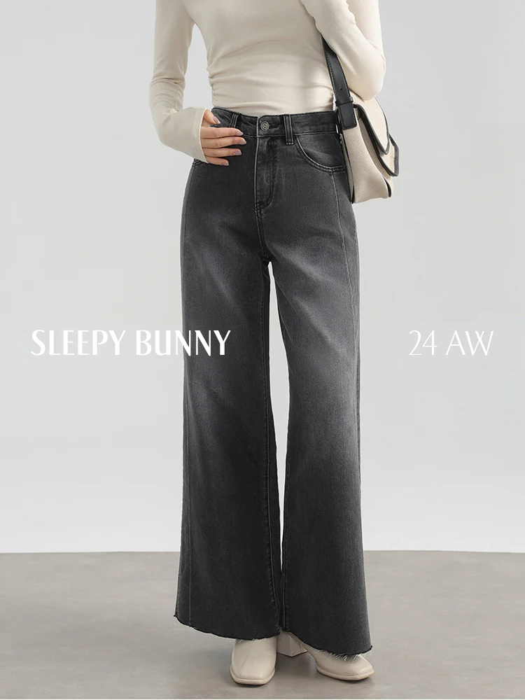 High Waist Vintage Washed Wide-Leg Jeans for Women Casual Slim Fit Flare Denim Pants with Frayed Hem Retro Long Trousers
High Waist Vintage Washed Wide-Leg Jeans for Women Casual Slim Fit Flare Denim Pants with Frayed Hem Retro Long Trousers