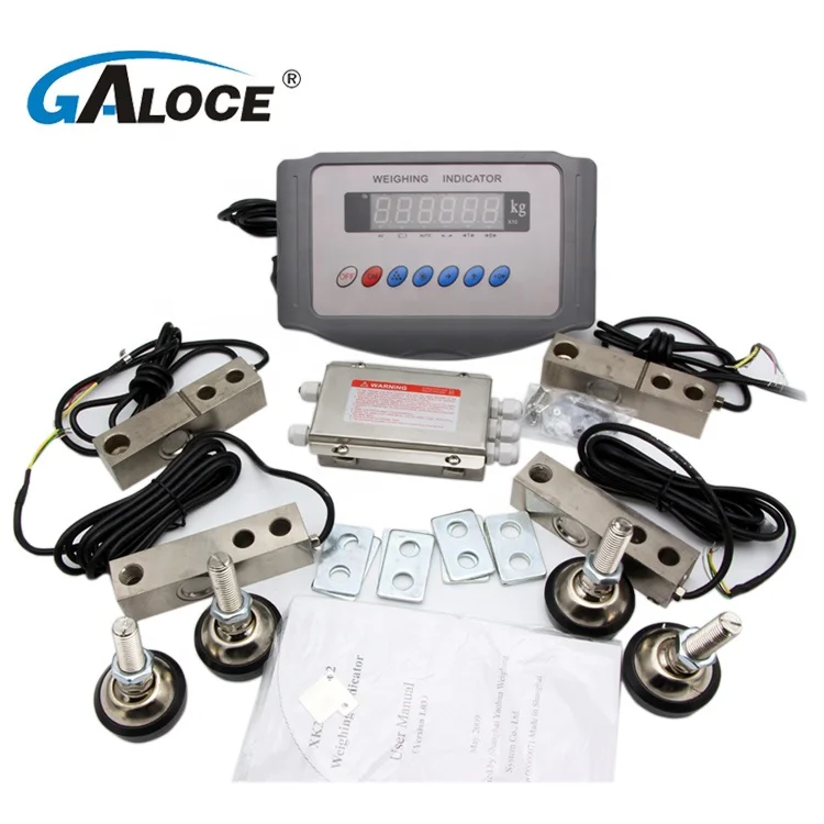 GALOCE GSB205 Kit Animal scale Weighing Scale Sensor 3 ton shear beam Load Cell For Livestock
GALOCE GSB205 Kit Animal scale Weighing Scale Sensor 3 ton shear beam Load Cell For Livestock
