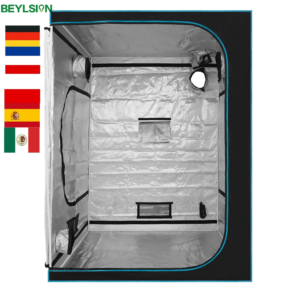 BEYLSION 150*150*200CM Plant Growing Light Tent Grow For indoor Room Non Toxic Good Quality Reflective Mylar Hydroponic system
BEYLSION 150*150*200CM Plant Growing Light Tent Grow For indoor Room Non Toxic Good Quality Reflective Mylar Hydroponic system