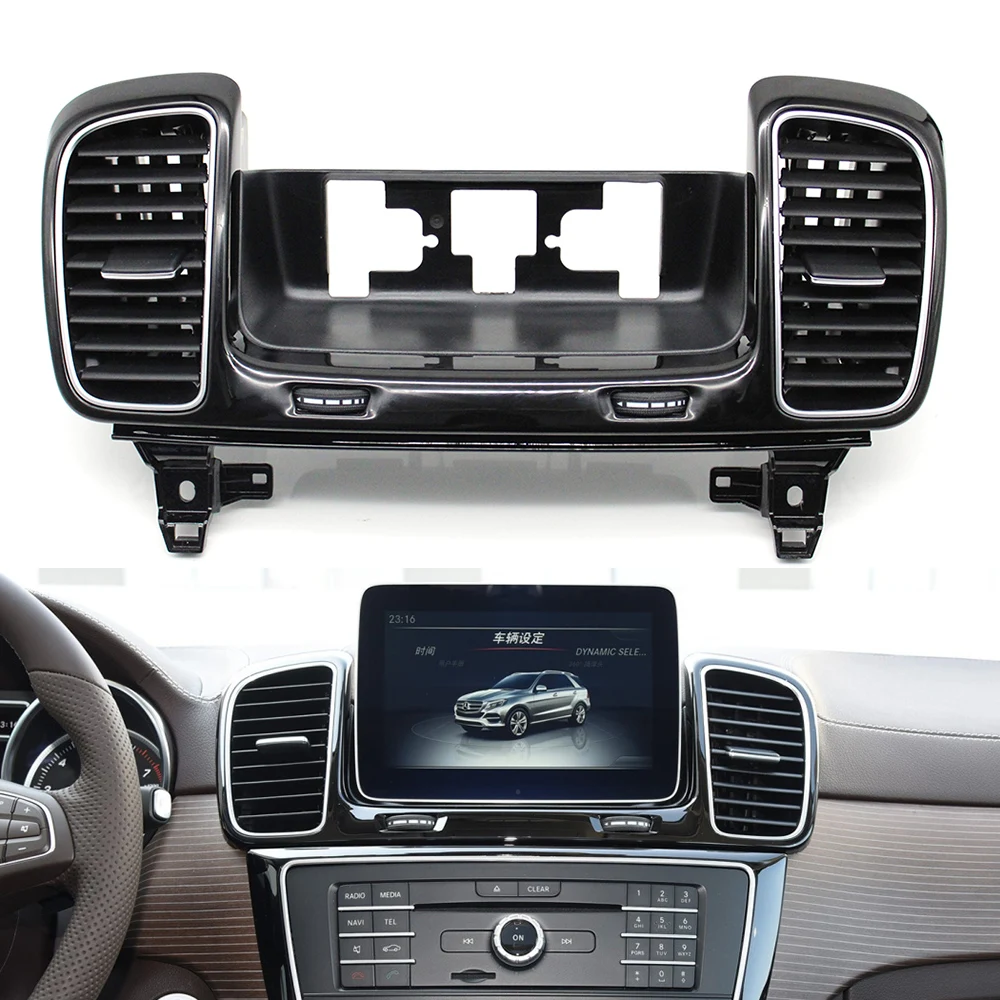 Dashboard Central Conditioner Air Vent Grille Complete Assembly For Mercedes Benz GLE GLS Class W166 W292 2015-2019 A166830600
Dashboard Central Conditioner Air Vent Grille Complete Assembly For Mercedes Benz GLE GLS Class W166 W292 2015-2019 A166830600