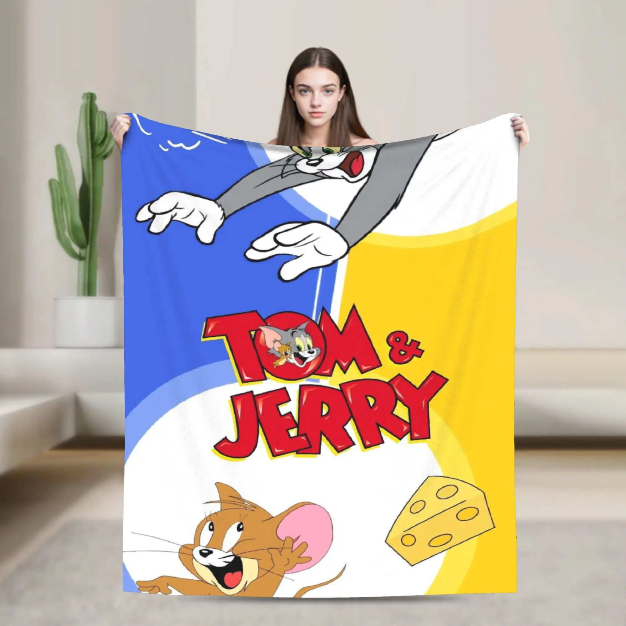 Toms & Jerrys Cartoon Blanket Multi-size Soft and Lightweight Throw Blankets for Sofa Couch and Bed
Toms & Jerrys Cartoon Blanket Multi-size Soft and Lightweight Throw Blankets for Sofa Couch and Bed