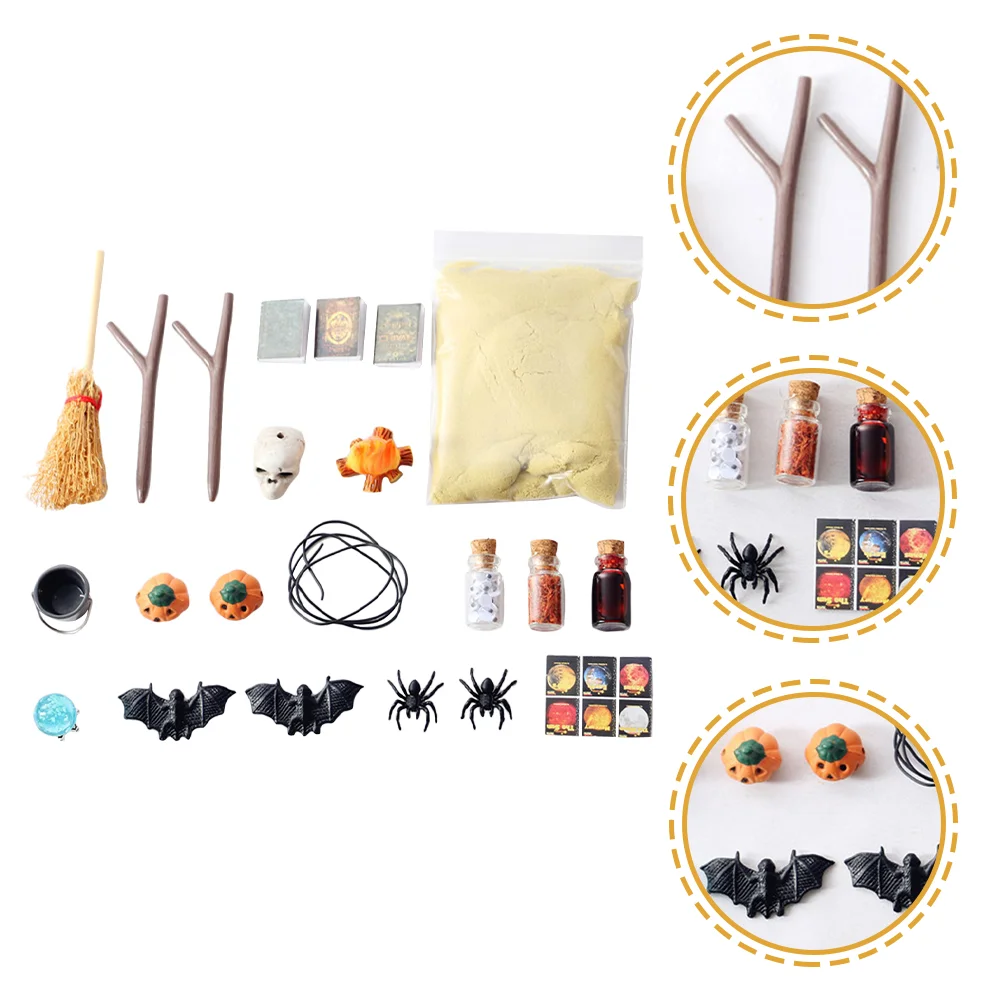 Decoration Model Ornament Mini House Kit Dollhouse Accessories Set Halloween Miniature Festive Numb
Decoration Model Ornament Mini House Kit Dollhouse Accessories Set Halloween Miniature Festive Numb