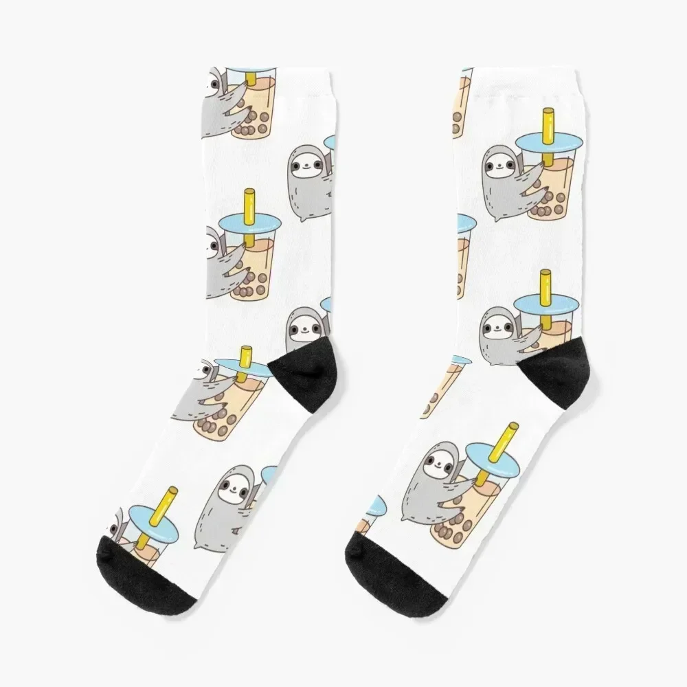 Sloth hugging Bubble Tea Socks crazy Stockings winter thermal gifts Men Socks Women's
Sloth hugging Bubble Tea Socks crazy Stockings winter thermal gifts Men Socks Women's