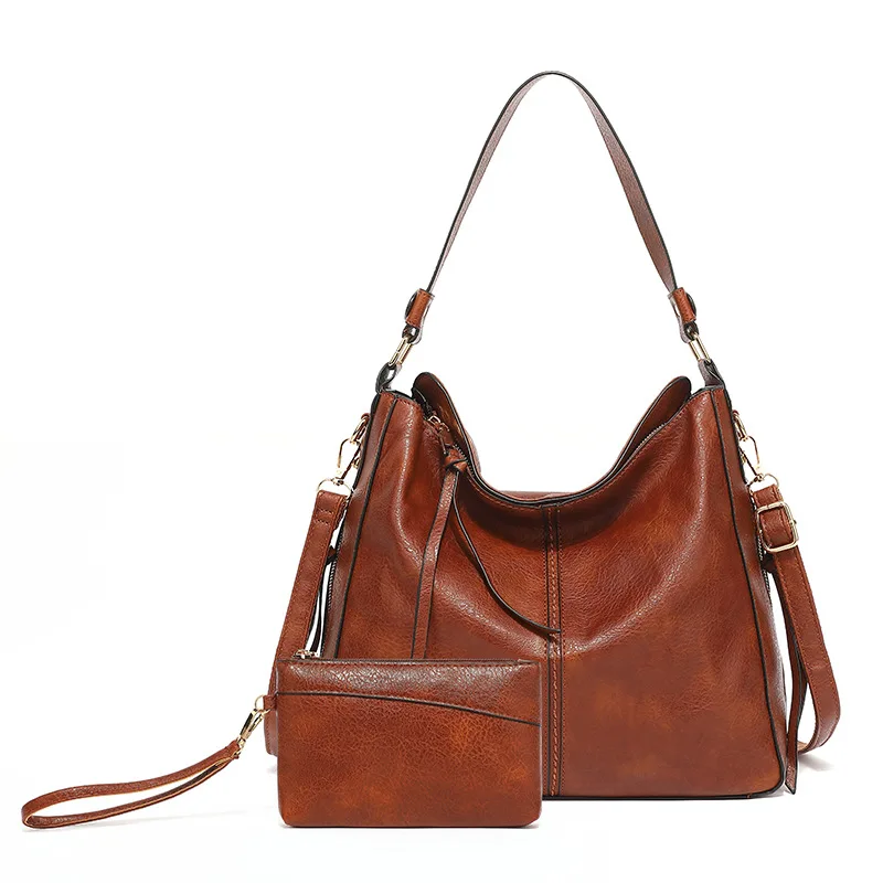 2pcs Fashionable Large Capacity Women's Handbag New Style Cross-Border Ladies Single Shoulder Bag Tote Bag Wholesale For Women
2pcs Fashionable Large Capacity Women's Handbag New Style Cross-Border Ladies Single Shoulder Bag Tote Bag Wholesale For Women