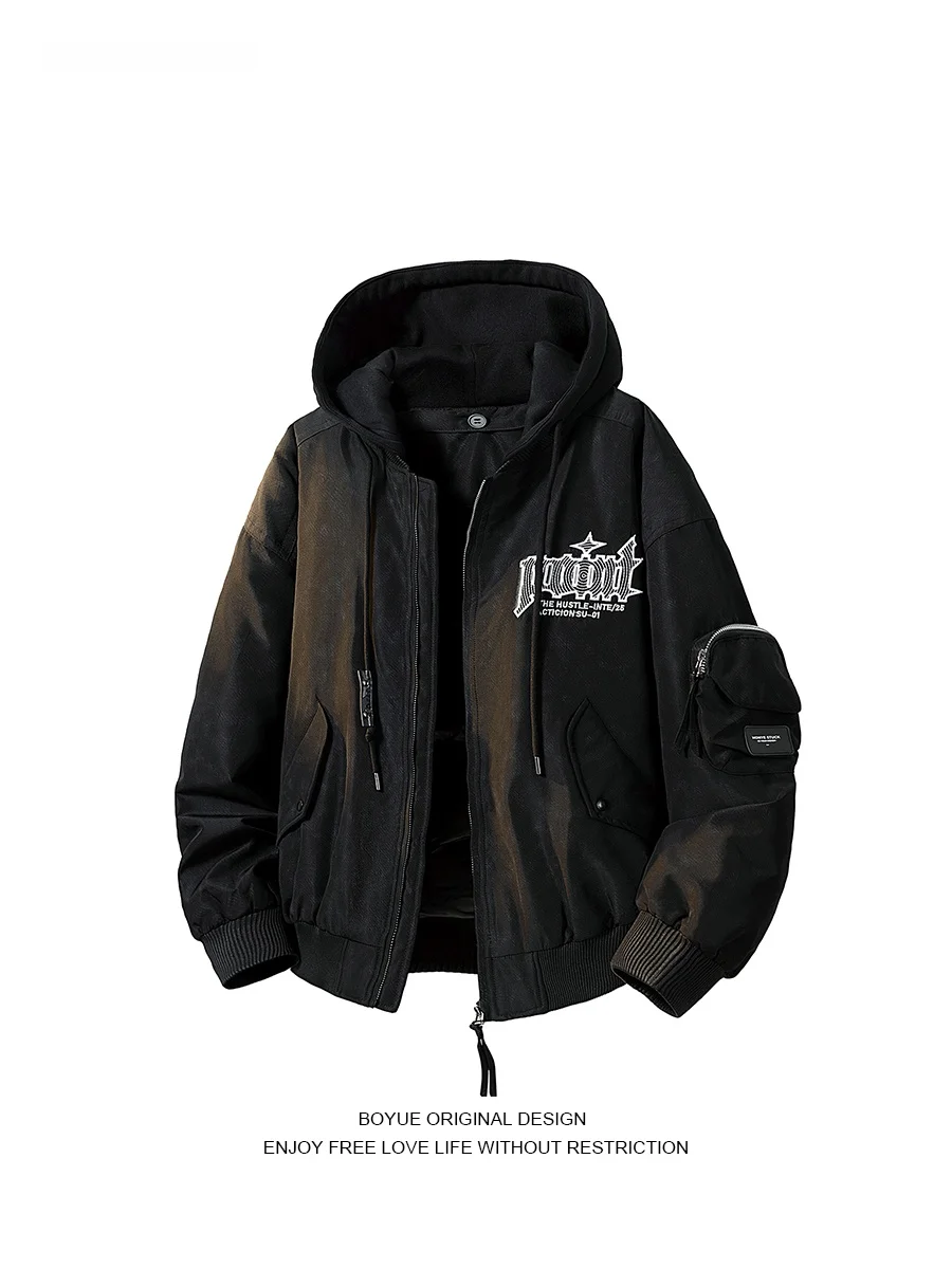 Вязаная шапка с вышивкой BOYUE для тяжелой промышленности, съемный пуховик Jaet Thiened Baseball Sle, мужская верхняя одежда, повседневная одежда
Вязаная шапка с вышивкой BOYUE для тяжелой промышленности, съемный пуховик Jaet Thiened Baseball Sle, мужская верхняя одежда, повседневная одежда