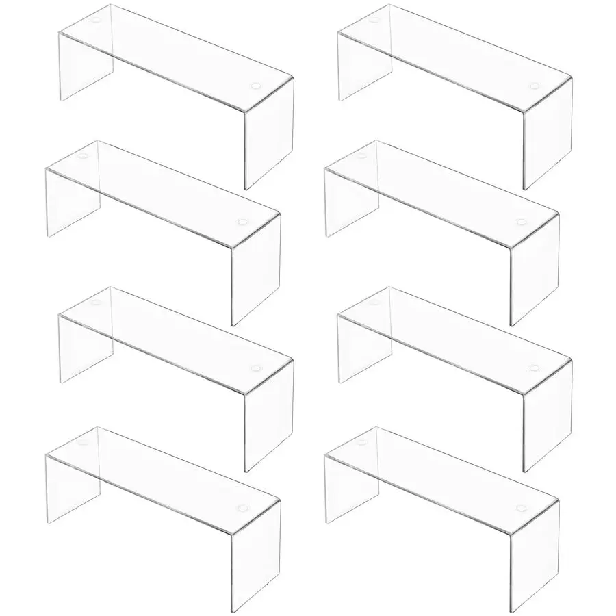 Pack Large Acrylic Risers Display Stands, Perfume Organizer Stand, Clear Acrylic Shelf for Show Display, Toys, Cupcake, Dorm, Cl
Pack Large Acrylic Risers Display Stands, Perfume Organizer Stand, Clear Acrylic Shelf for Show Display, Toys, Cupcake, Dorm, Cl