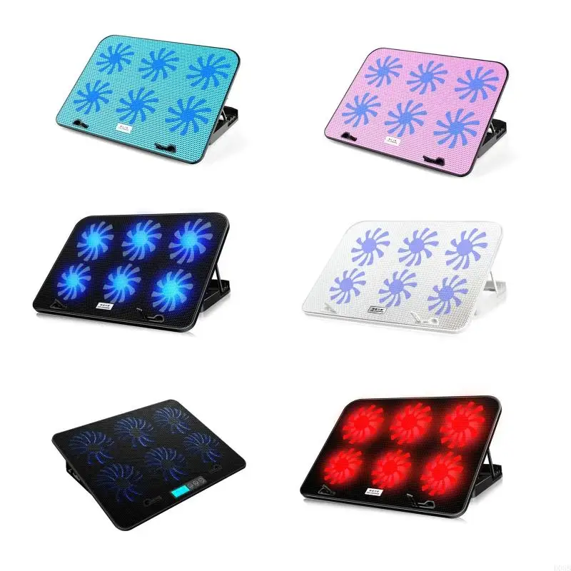 D08B Портативная ноутбука Cooler USB Powered Gaming Laptop Охлаждающая база с 6 тихими вентиляторами 5 Высота Регулируемая 11-18
D08B Портативная ноутбука Cooler USB Powered Gaming Laptop Охлаждающая база с 6 тихими вентиляторами 5 Высота Регулируемая 11-18