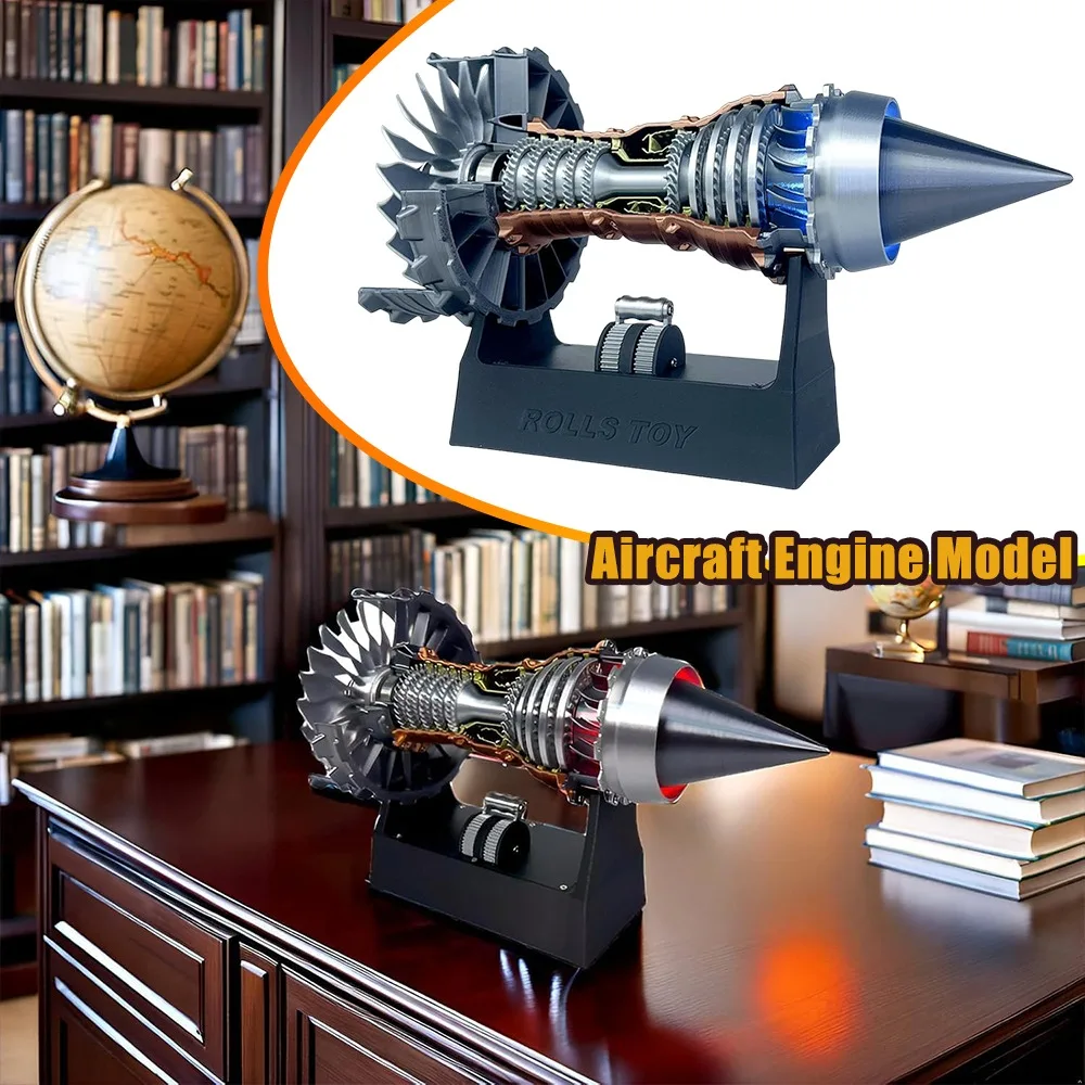 1/25 Rotating Turbofan Plastic Aircraft Engine Model Building Blocks Toy Boys Gift That Can Start STEM Learning
1/25 Rotating Turbofan Plastic Aircraft Engine Model Building Blocks Toy Boys Gift That Can Start STEM Learning