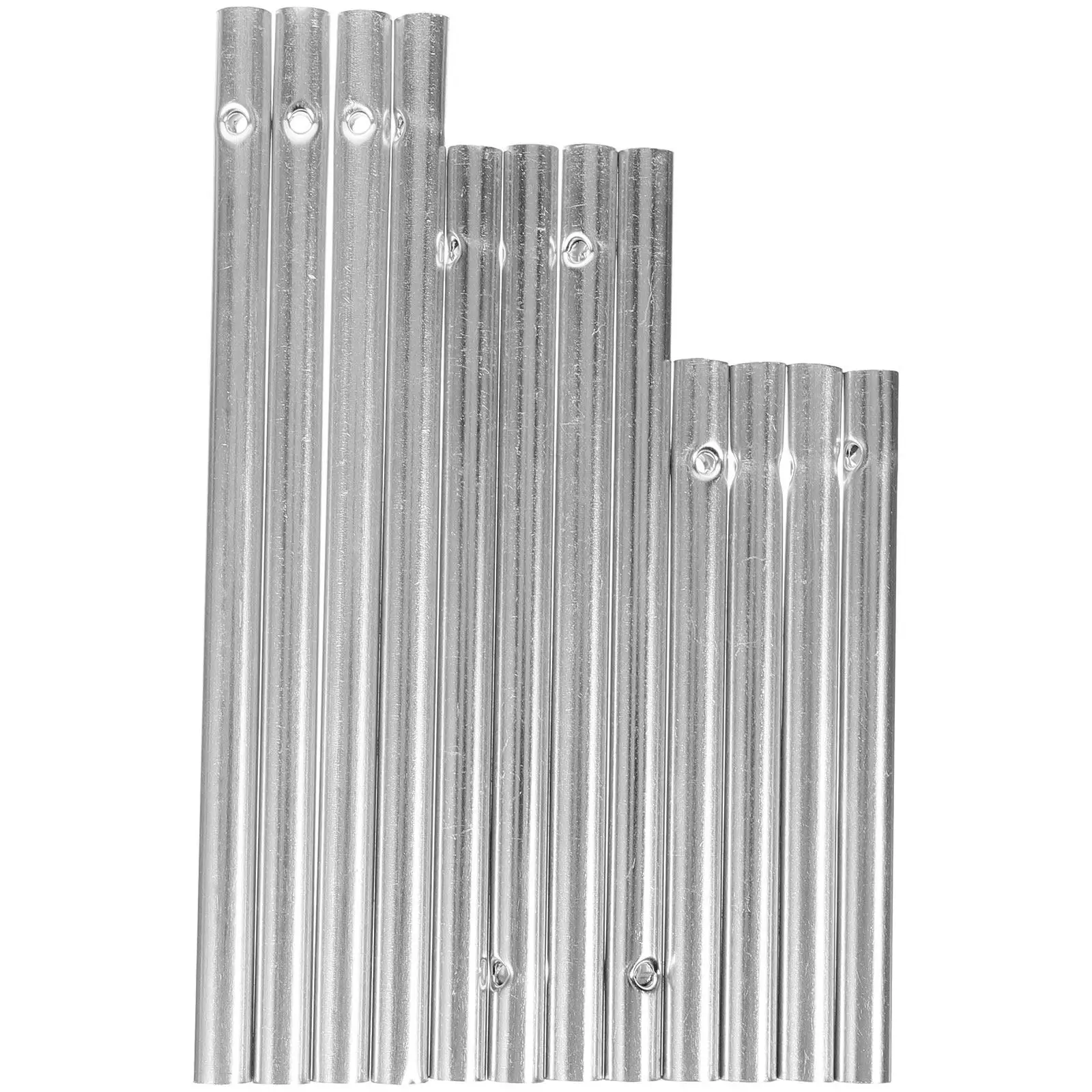 12Pcs DIY Wind Chime Tubes Metal Aluminum Pipes for Crafting Creative Sound Home Decor Supplies Wind Chime Tubes
12Pcs DIY Wind Chime Tubes Metal Aluminum Pipes for Crafting Creative Sound Home Decor Supplies Wind Chime Tubes