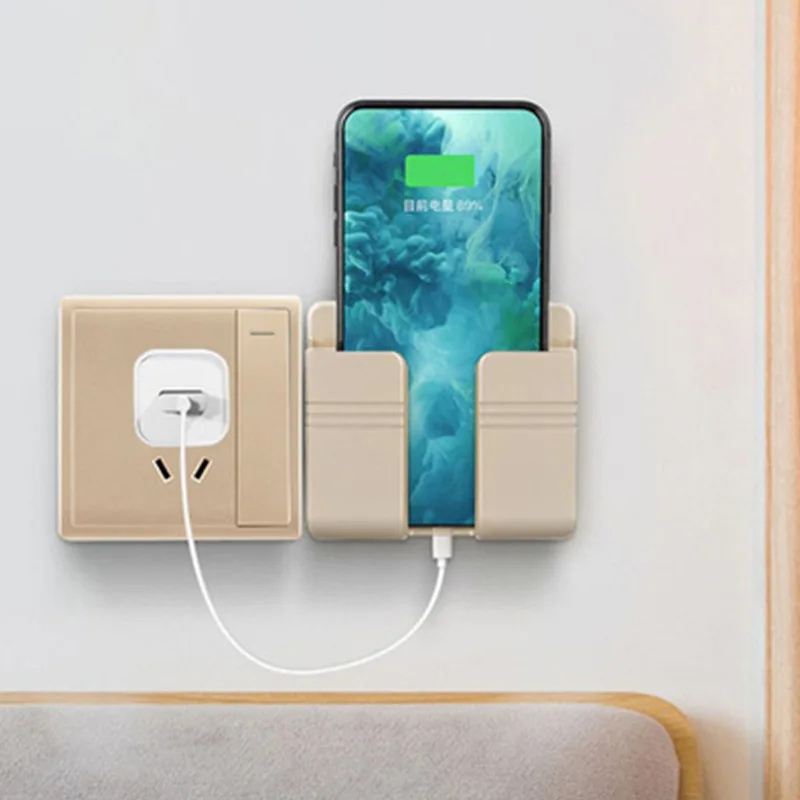 Mobile Phone Charging Rack Multifunctional Wall-mounted Plug Bracket Remote Installation Storage Box
Mobile Phone Charging Rack Multifunctional Wall-mounted Plug Bracket Remote Installation Storage Box